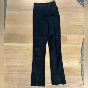 Stylish Black Reformation Flared Pants